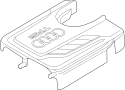 Image of Engine Cover image for your 2012 Audi A5   