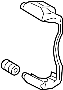 Image of Disc Brake Caliper Bracket image for your 2009 Audi A4  Cabriolet Convertible 