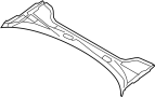 Image of Grille. Cowl. Cover. Grille panel for cowl. image for your 2012 Audi TTS   