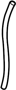 View Fuel Filler Housing Drain Hose Full-Sized Product Image 1 of 2