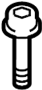 View Bolt. Headlight. Mount. Screw. Repair.  Full-Sized Product Image