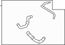 View Radiator Coolant Hose (Upper) Full-Sized Product Image