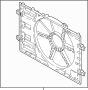 View Engine Cooling Fan Shroud (Front) Full-Sized Product Image