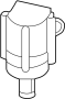 View Pump. Clip. Retainer. Auxiliary. (Rear) Full-Sized Product Image