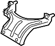 View Bracket. Converter. Support. Pipe. Amplifier. (Front, Upper) Full-Sized Product Image
