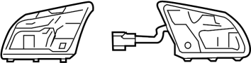 8W0951523EXHA Button Set. Multi switch.