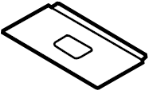 View Console Lid. Console Mat. Storage box insert.  Full-Sized Product Image 1 of 2
