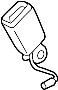 8V7857739AQVZ Seat Belt Receptacle