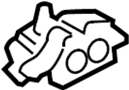8V0881628 Seat Back Panel Bracket