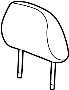 8V0881901BDHB9 Headrest