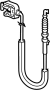 View Door Latch Cable Full-Sized Product Image