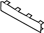 View Grille Molding (Front, Upper, Lower) Full-Sized Product Image