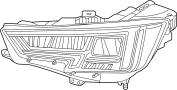 Image of Headlight. Composite. A Headlight. A. image for your 2014 Audi A6  TDI Prestige Sedan 