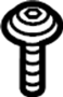 View Screw. Bolt. (Upper) Full-Sized Product Image