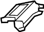Image of Plate. (Front, Rear, Lower). Reinforcement panel or. image for your 2021 Audi A5 2.0L A/T Quattro  Base Coupe 