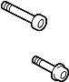 Image of Bolt. Bracket. Mount. Alternator. (Upper, Lower). A/C Compressor Bolt. image for your Porsche
