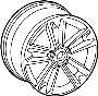 View Wheel, alloy.  Full-Sized Product Image