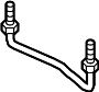 8S0615701 Brake. Pipe.