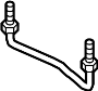 8S0615701 Brake Hydraulic Line