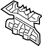 View Headrest Guide Bracket (Upper) Full-Sized Product Image