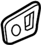 View Exterior Door Handle Gasket Full-Sized Product Image