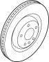 8W0615601K Disc Brake Rotor