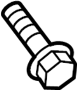 View Suspension Shock Absorber Mounting Bolt (Upper) Full-Sized Product Image