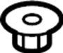 View Nut. Shield. Retainer. Cover. Support. (Front, Rear, Upper, Lower) Full-Sized Product Image