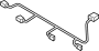 View Park Assist Camera Wiring Harness (Front) Full-Sized Product Image 1 of 10