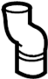 View Engine Coolant Hose Full-Sized Product Image