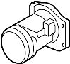 View Air Meter. Mass Air Flow Sensor.  Full-Sized Product Image