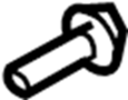 N10005104 Cross bar bolt. Suspension Crossmember Bolt. Transmission Crossmember Bolt.
