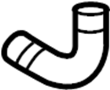 View Secondary Air Injection Pump Hose Full-Sized Product Image