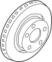 8E0615301Q Disc Brake Rotor