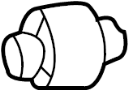 View Suspension Control Arm Bushing (Rear, Lower) Full-Sized Product Image