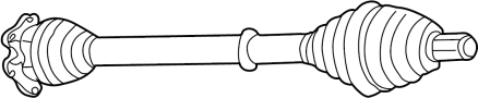 8E0407271BE CV Axle Assembly