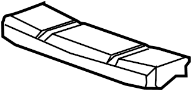 8E0881439B Seat Cushion Pad (Front)