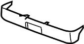 8E0881793A1RS Seat Frame Trim Panel (Front, Lower)