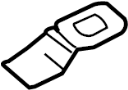 View Radiator Mount Bracket (Upper) Full-Sized Product Image