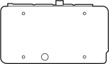 License Plate Bracket