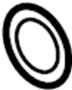 View Ring. Seal. Hose. (Rear, Upper, Lower) Full-Sized Product Image