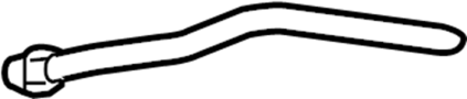 View AC hose. AC line. Pipe. (Rear) Full-Sized Product Image