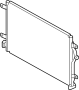 Image of A/C Condenser image for your 2006 Audi A4 3.2L V6 M/T Quattro  Base Sedan 