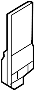 Image of Radio Antenna Mast. Radio Antenna Assembly. image for your 2009 Volkswagen Jetta GLI  GLI Sedan 