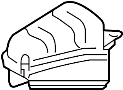 View Engine Air Intake Hose Full-Sized Product Image