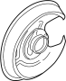 8E0615611Q Brake Dust Shield
