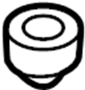 View Radiator. Insulator. Mount. (Lower) Full-Sized Product Image