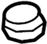 View Radiator Grommet Full-Sized Product Image