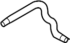 079103783E HOSE. Oil outlet tube.