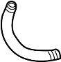 View Secondary Air Injection Pump Hose Full-Sized Product Image
